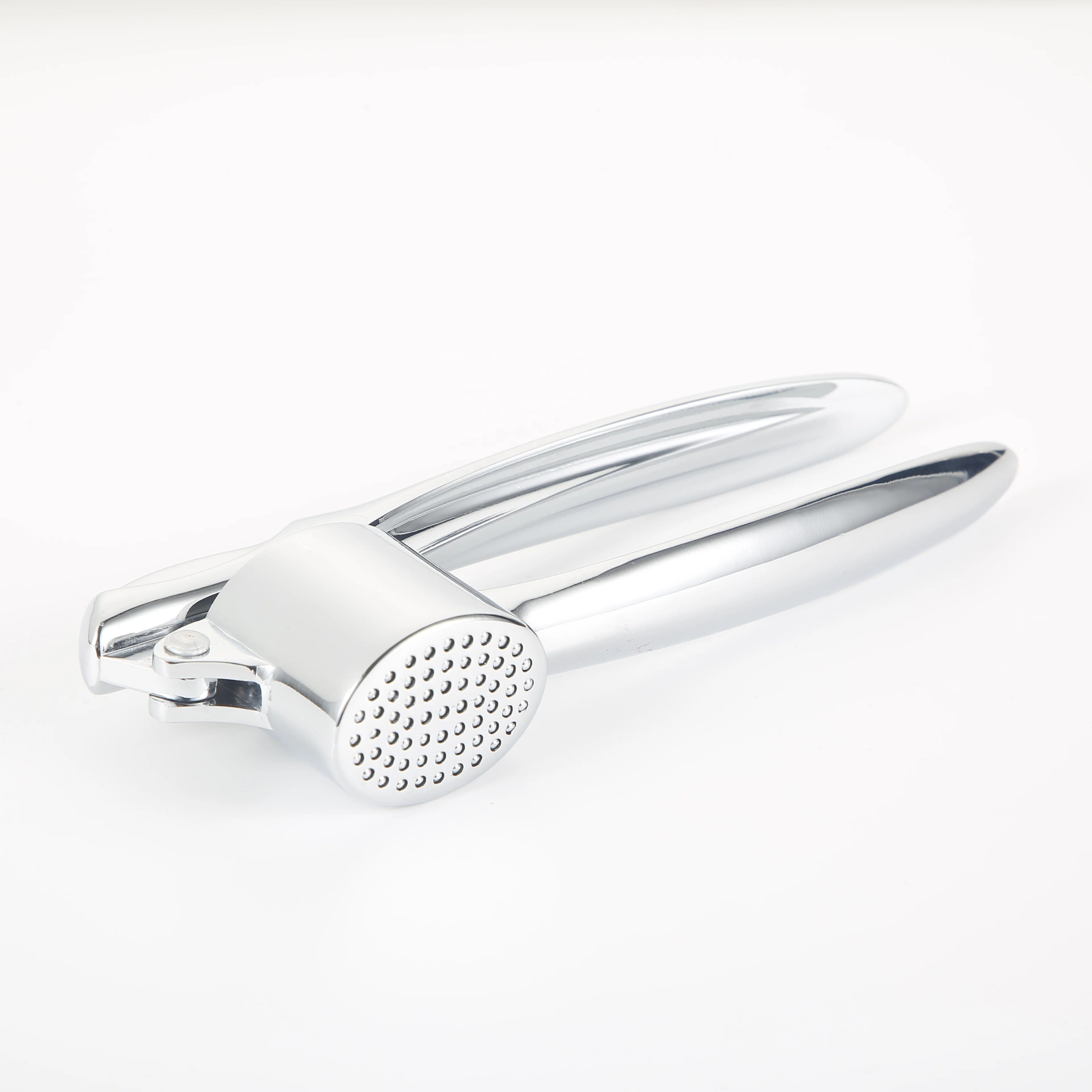 Wonderful Chrome Plate Zinc Alloy Garlic Press for Garlic Mincer Ginger Crusher Peeler Squeezer Heavy Duty Garlic Chopper