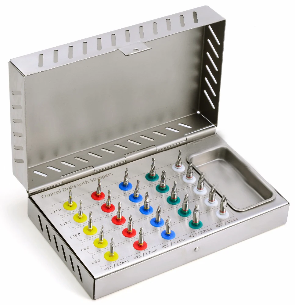 35 шт. Набор хирургических инструментов для имплантации с пробкой набор зубов/Набор расширителей костей