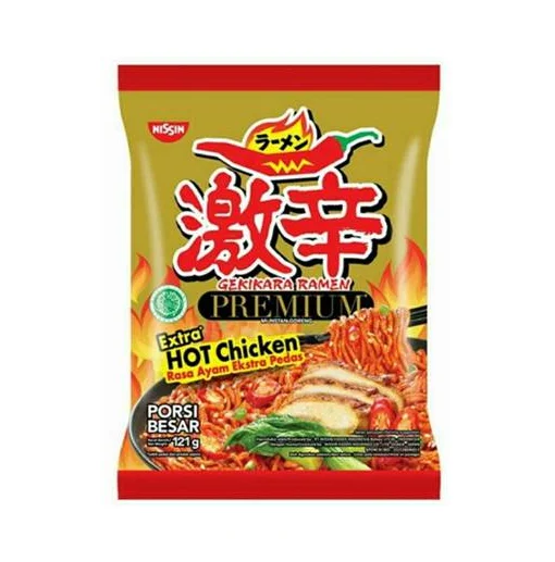 Nissin Gekikara Ramen Premium Instant Fried Noodles