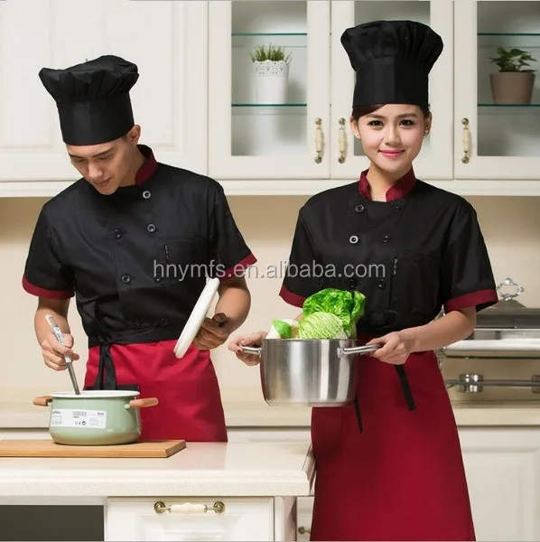 
Professional Restaurant Uniform Shirt Design Chef Uniform 