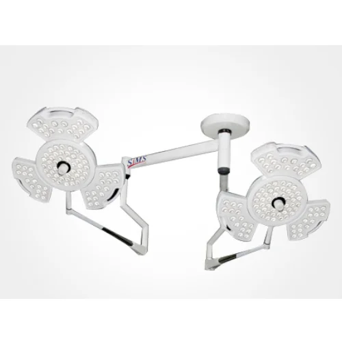 Потолочные светодиодные хирургические лампы для медицинского освещения Priima, 4 SIMS, с двойной головкой, без тени