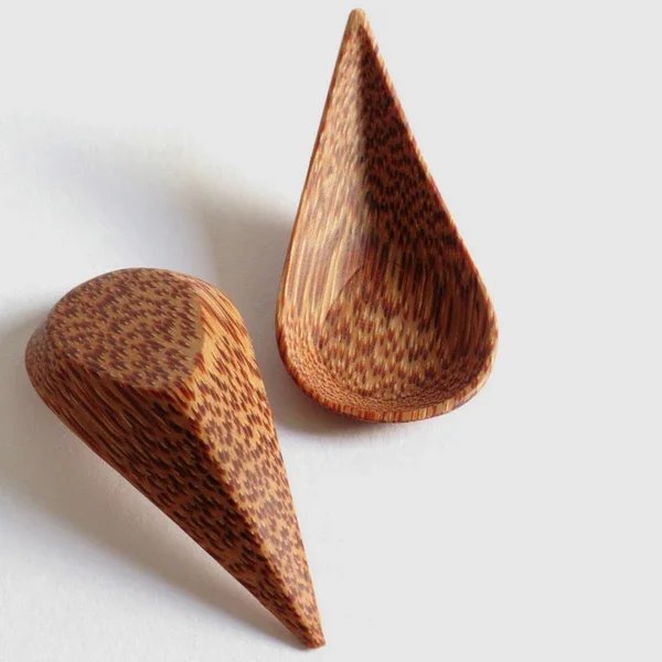 Hot Sale 100% Indonesia Wooden Utensils Wooden Spoon Fork Brass Teak Mahogany Wood Kitchenwares Housewares