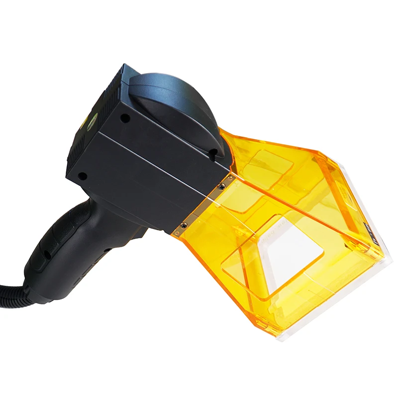 handheld 20W 30W mini fiber laser marking machine for ABS PVC and metal items