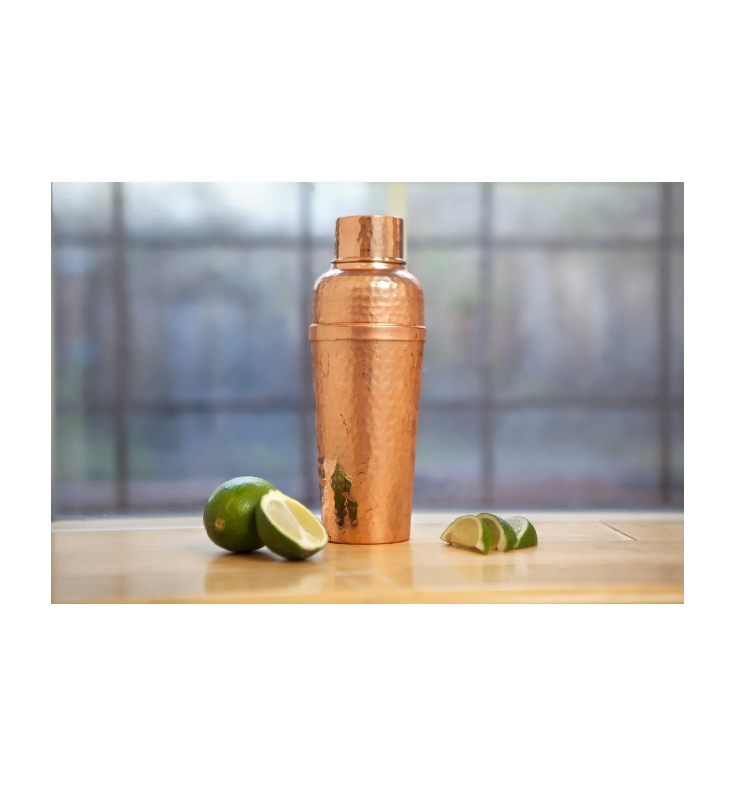 Stainless steel single gift cocktail bar shakers bartender rose gold cocktail weighted shaker for customized size