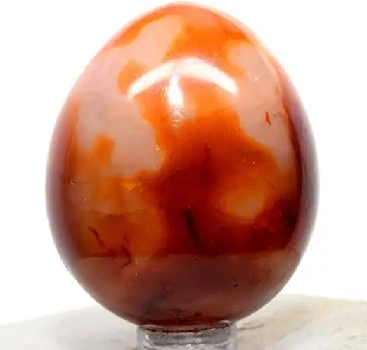 Wholesale natural  healing crystal red Carnelian yoni egg agate: gemstone yoni egg  agate;  Buy From SKY AGATE EXPORT