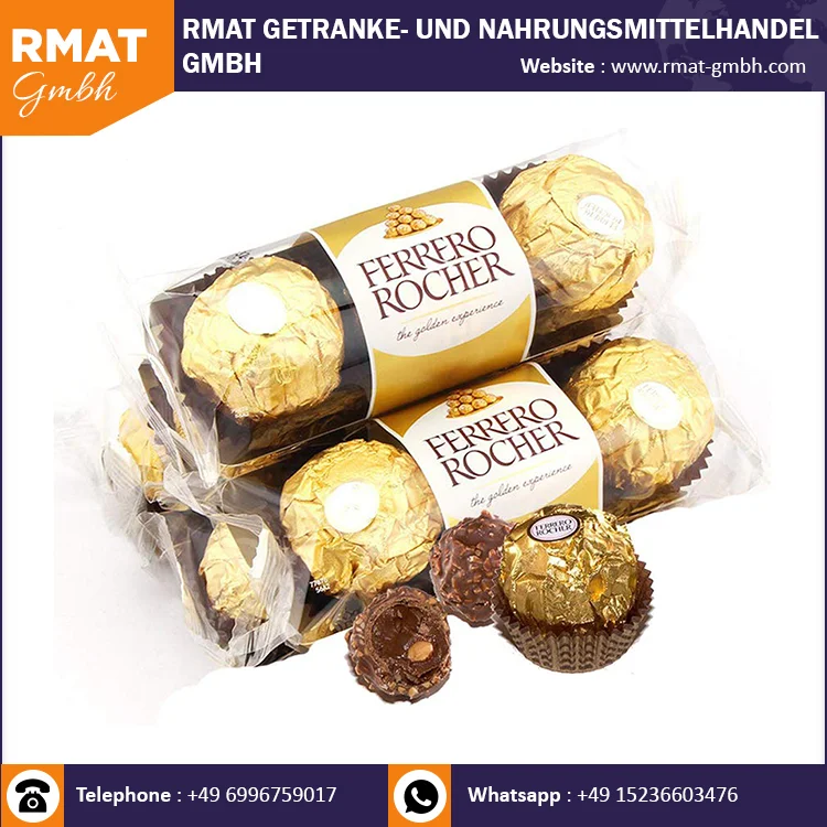 
High Quality Ferrero Rocher Chocolate Bulk Exporter 