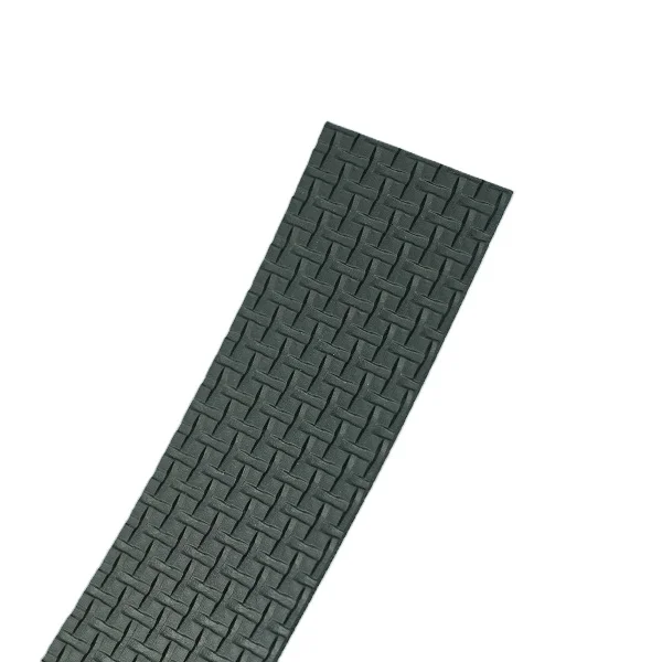 Manufacturers of high-quality black I-shaped PVC endless industrial conveyor belts