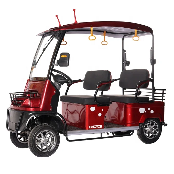 Новая дорожная электрическая тележка для гольфа с сертификацией CE электромобиль задним