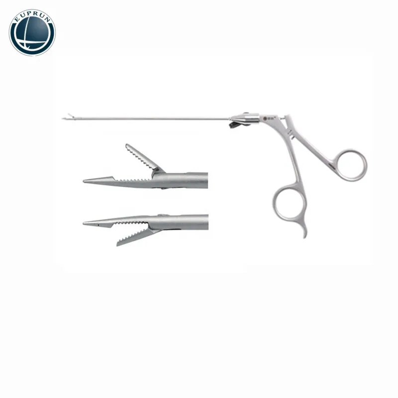 Euprun reusable hernia suture retriever closure forceps 2.5mm laparoscopic instruments good quality in stock