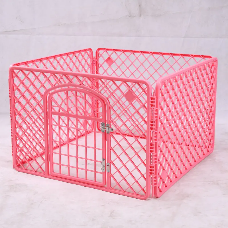 HDPE safety portable high quality indoor puppy pen dog cage