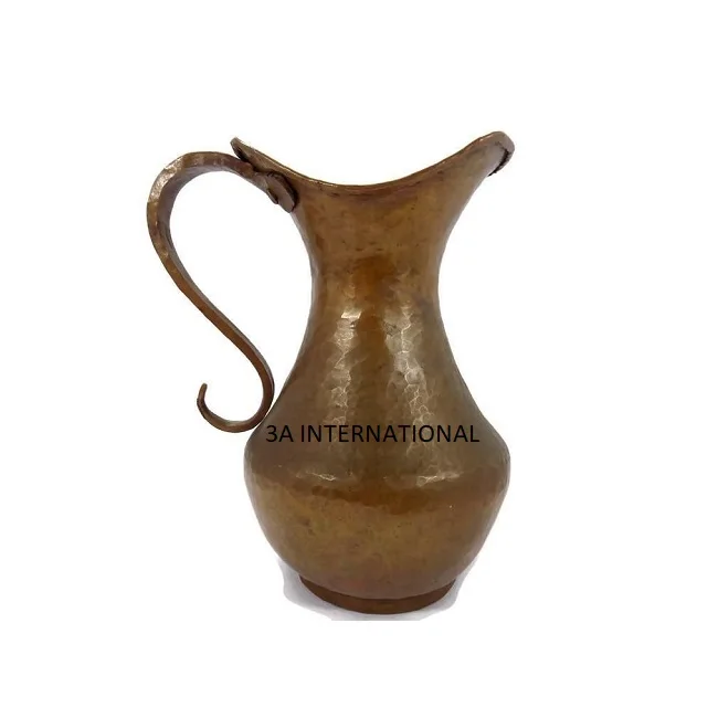  Рельефная дизайнерская медная урна для хранения жидкости банка молока металлическая индивидуальной формы (винтажная Античная)