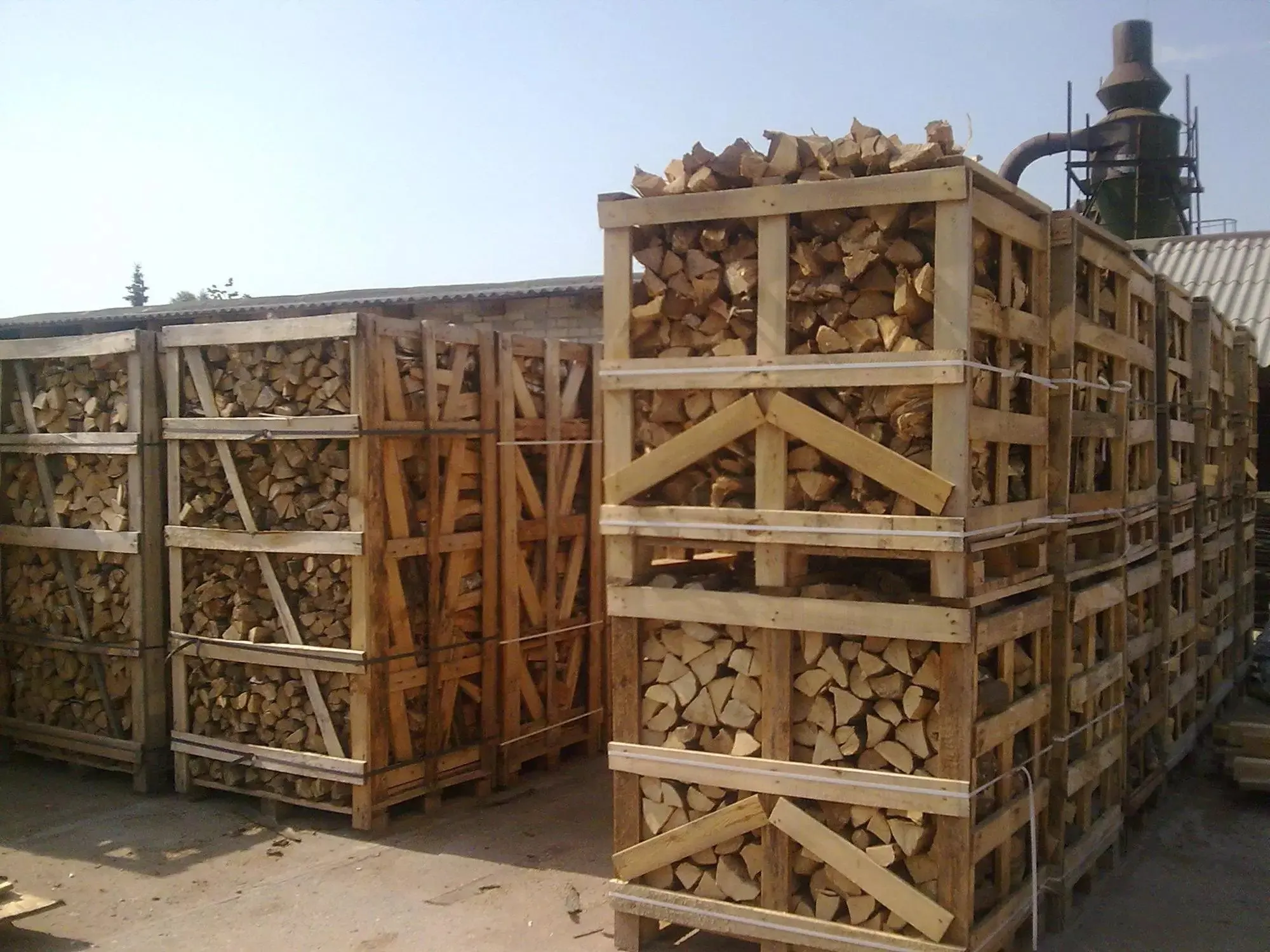 Dry ash - Firewood/Fuel wood: Natural Sawn Timber