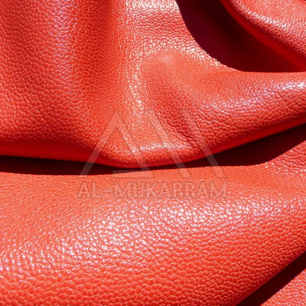 
Custom genuine goatskin real leather skin 