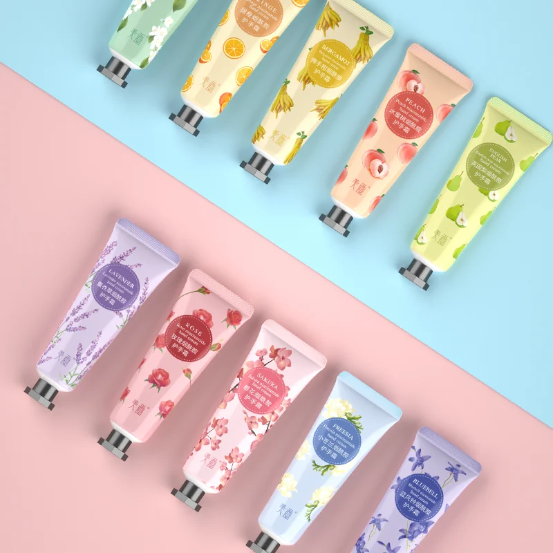 Free Sample Hand Cream Niacinamide Whitening Moisturizing   35 g Portable Hand Whitening Cream Moisturizing Hand Cream