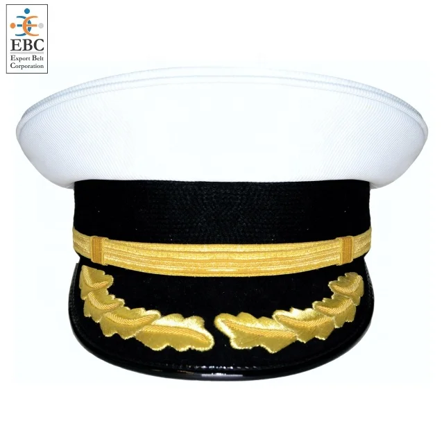 Pakistan OEM High Quality Plain General Uniform Peak Caps Hats Satin Hair Bonnets Satin Designer Bonnet with Logo OEM Customize