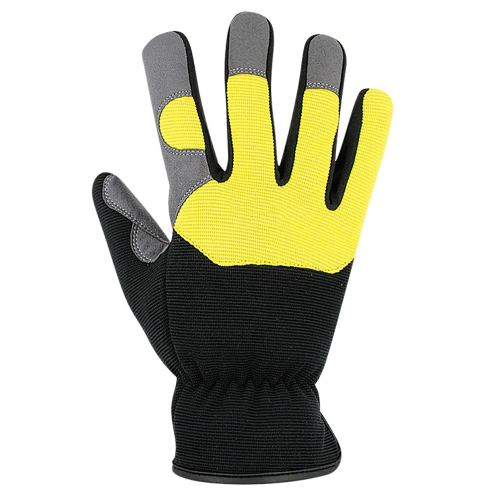 Heavy Duty Mechanic Anti Vibration Shockproof Rescue Cut Resistant Mechanic Gloves