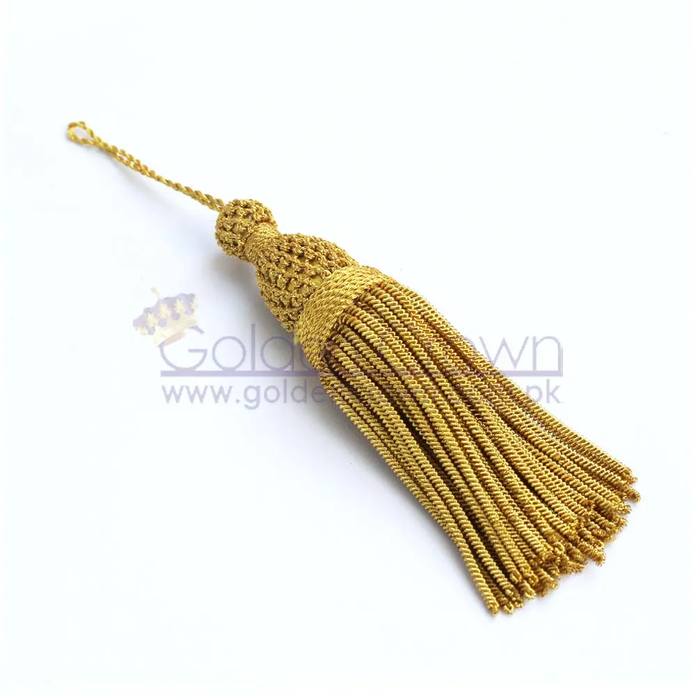 French Gold Bullion Tassels | Wholesale Decorative Bullion Tassel | Bullion Tassels Supplier