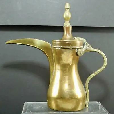 Antique Selling Brass Arabic Coffee And Tea Pot Traditional Arabic Teapot  Keeping Drink Hot Cold Hotel Home Restaurant Decor