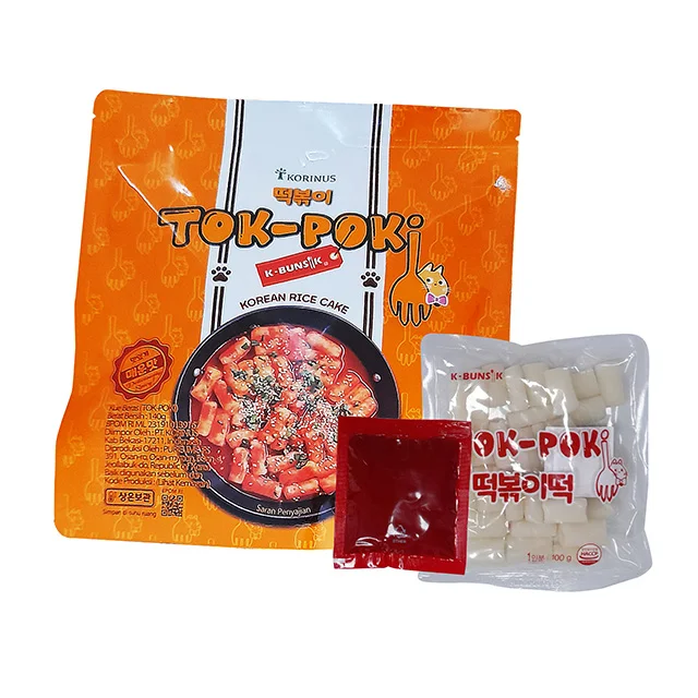  Корейское традиционное вкусное острое блюдо ток-Поки Сделано в