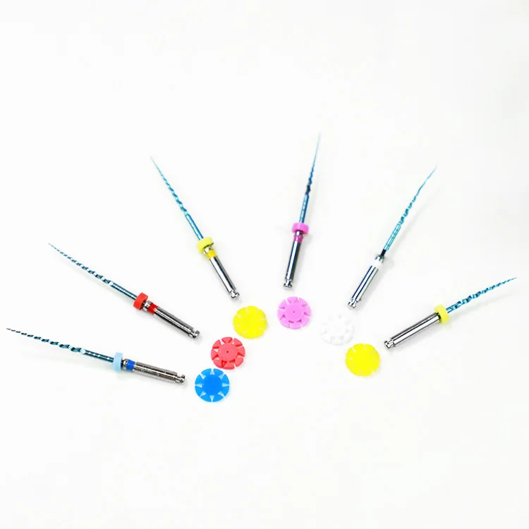 Dental Equipment root canal files Medical Stainless Steel Rotary Files with Ultrasonic Hand piece