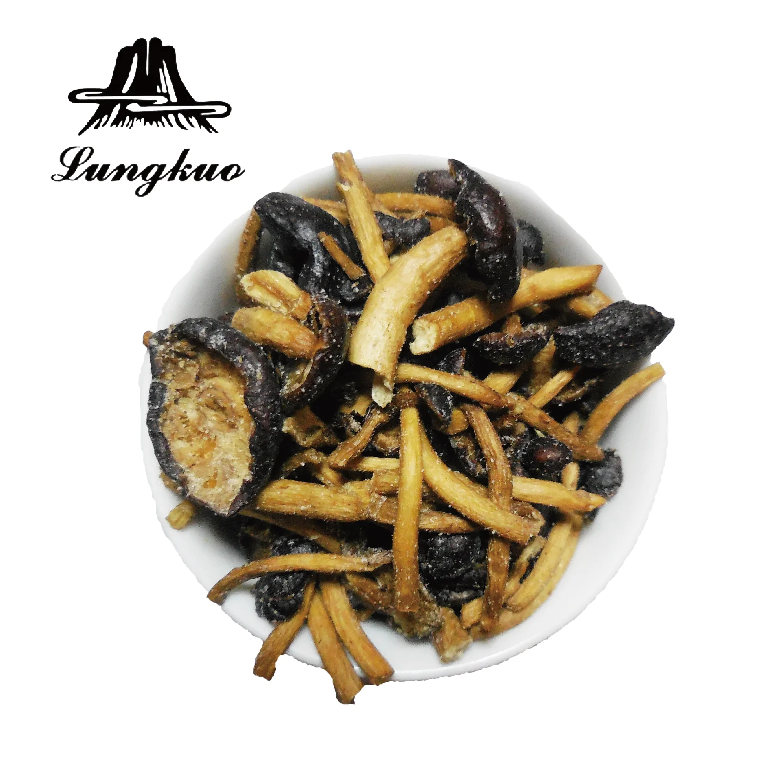 Salty flavor tea tree mushroom healthy snack