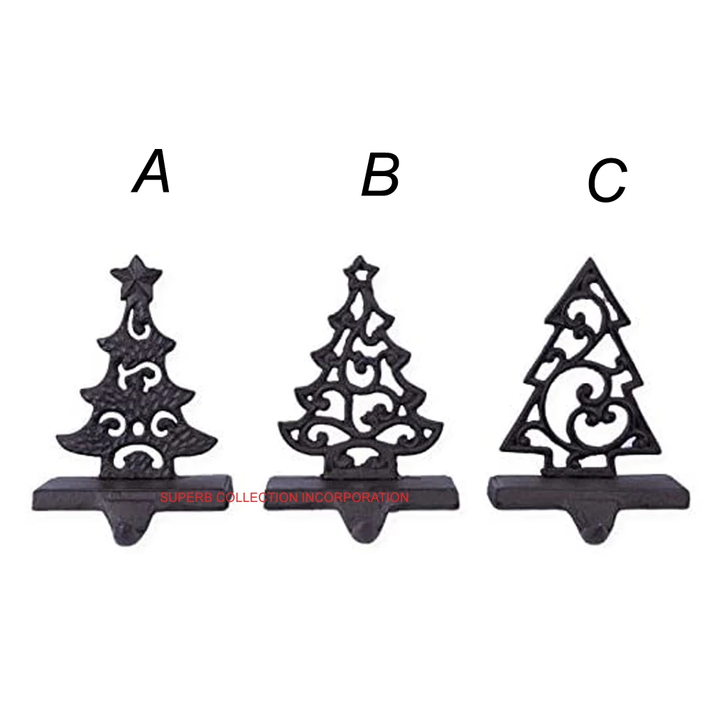 Custom Metal Christmas Stocking Holders Made In India Felt  Socks