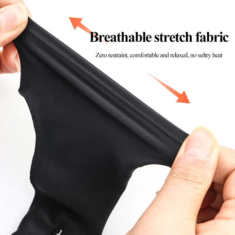 Mikailan XS/S/M/L  Black Artist smudge guard Glove Two Finger Drawing Glove Reduce Friction Great for Right & Left Hand