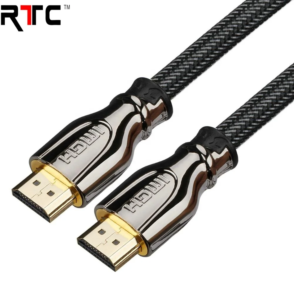  Высокоскоростной кабель HDMI штекер-HDMI штекер UHD 8K 3D 2160P 1 м до 3 для компьютера ТВ