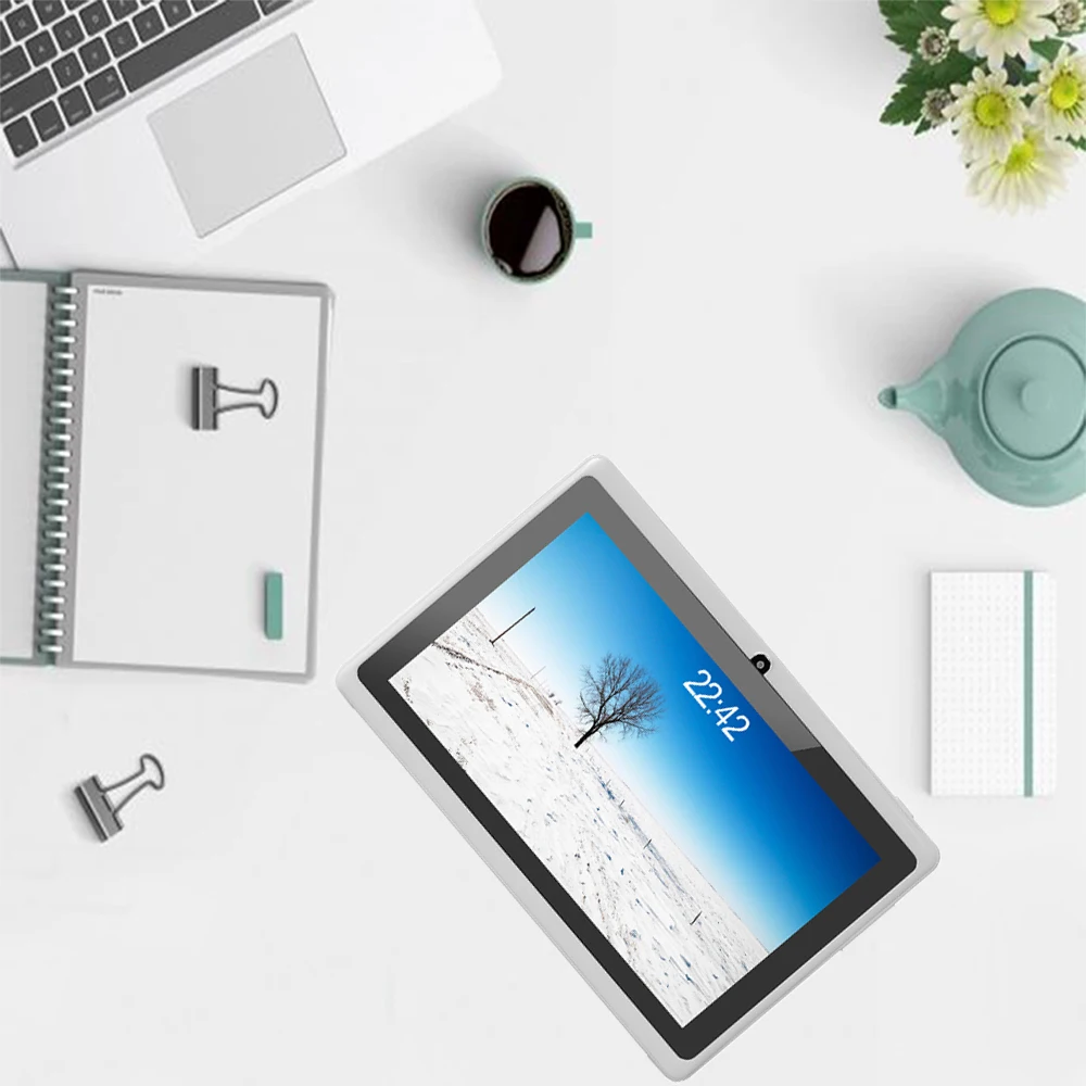 7-дюймовый планшетный ПК с системой андроида и 10 1 Гб оперативной памяти 16 встроенной передние задние камеры Quad-Core HD дисплей планшет Wi-Fi