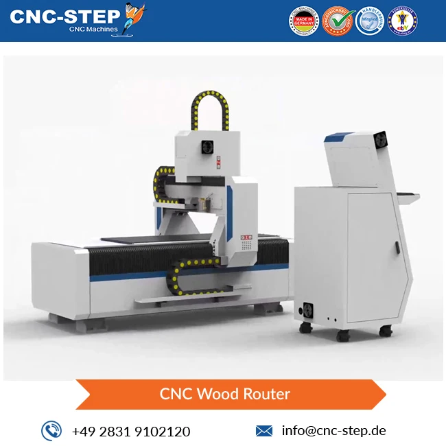 2250x1440x2050 мм высокожесткие сервомоторы T-Rex Servo-0615 CNC деревообрабатывающий станок