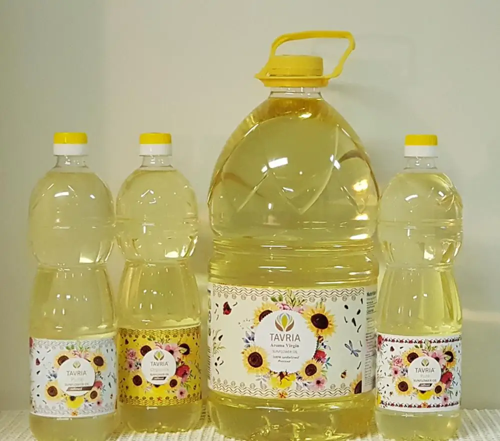 
Ukranian refined sunflower oil in PET bottles 