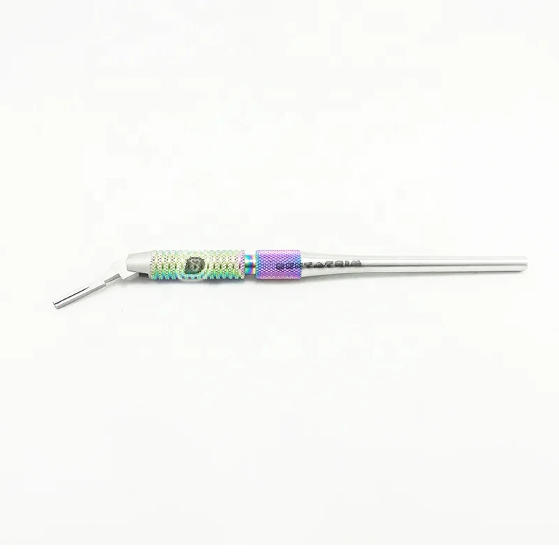 Private Label Dental Surgical Scalpel Handle Adjustable Round Scalpel Handle CE PK 5 Years Dental Surgical Instruments