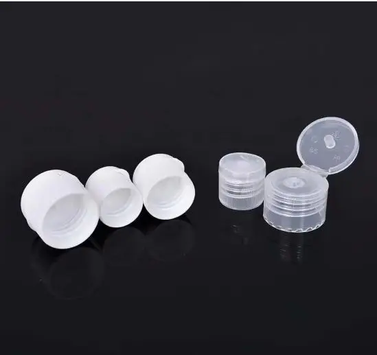 Portable Plastic Hand Washing Liquid Bottle Transparent Gel Hand Sanitizer Container With Flip Top Screw Cap Cheap Price