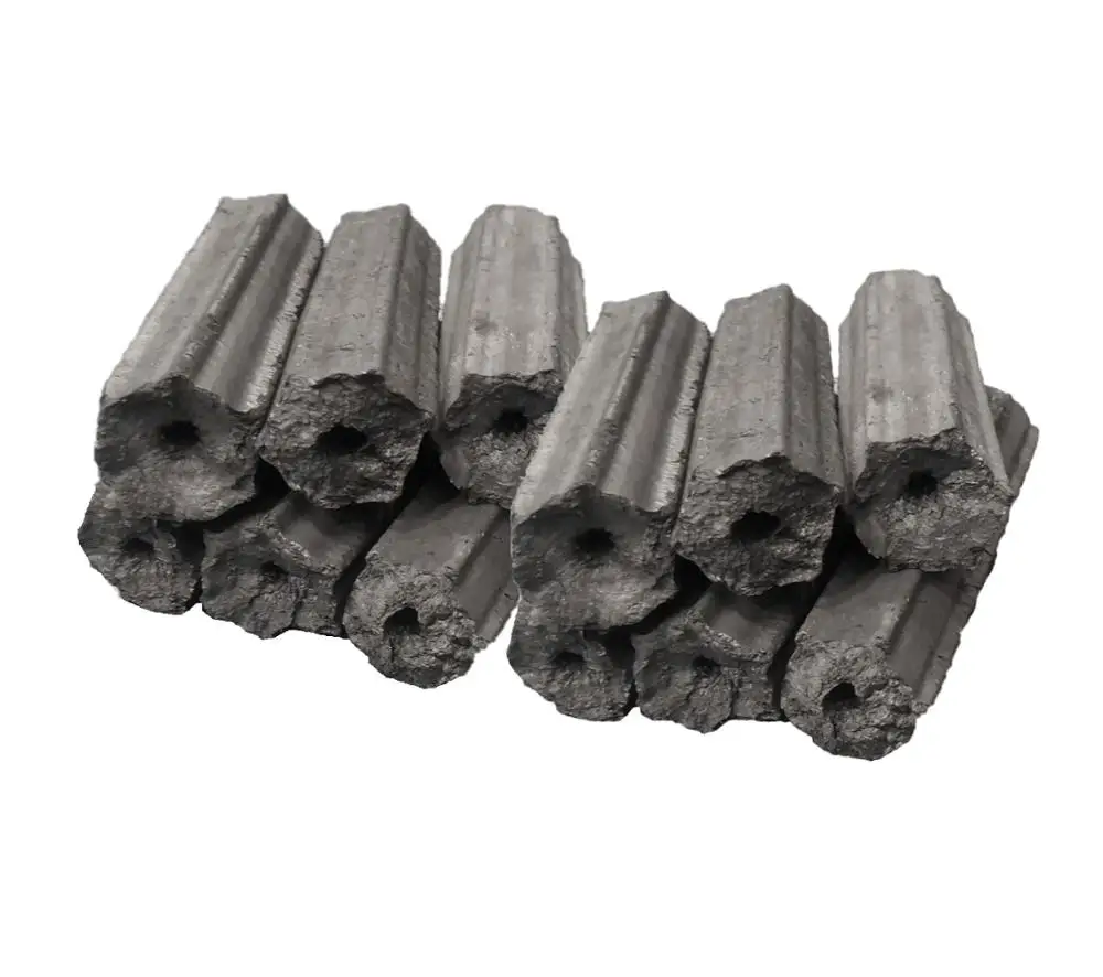 BBQ Coconut Shell Hardwood Sawdust Charcoal Briquette 100 % Prices Factories