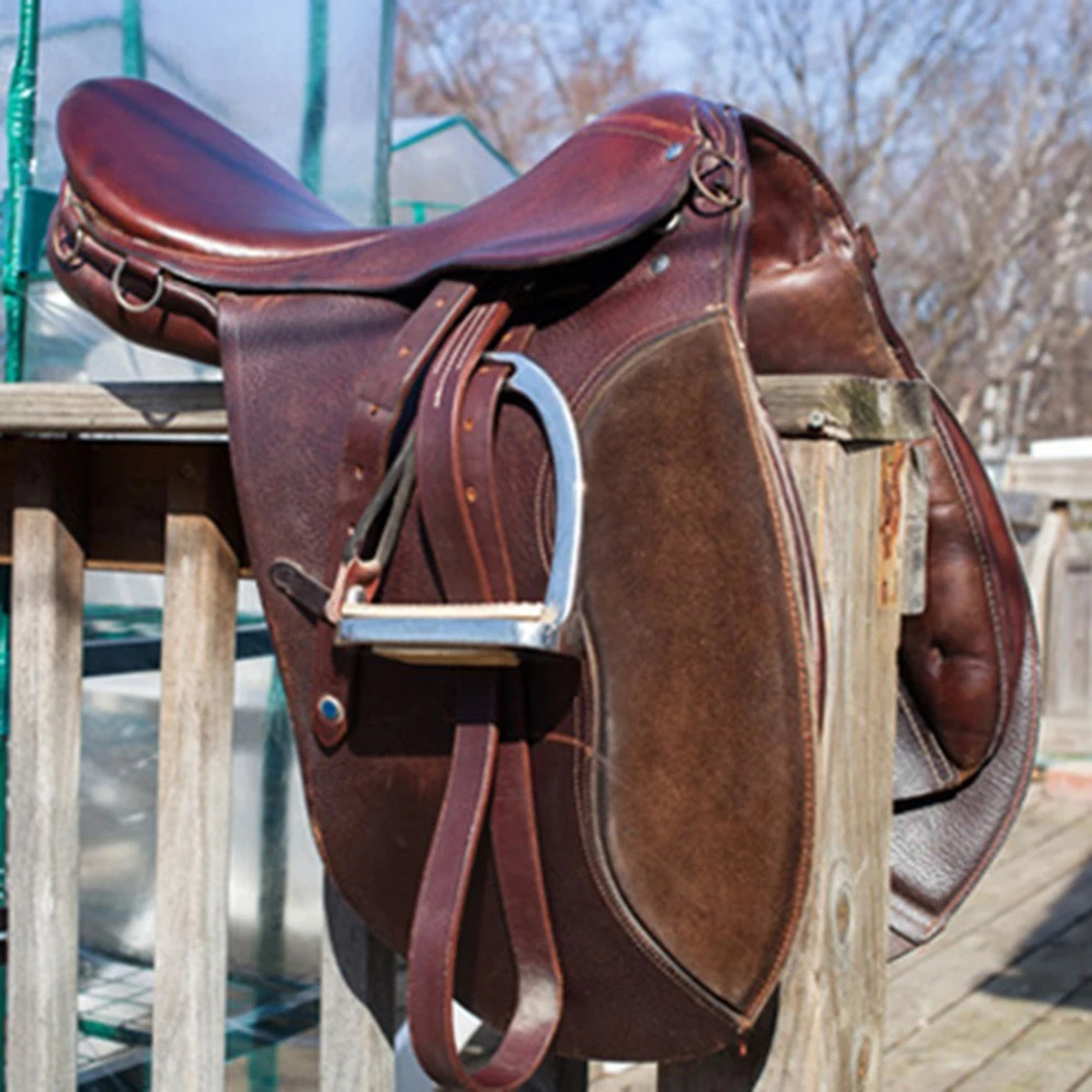 Stirrup With Rubber Pad Horsing Equestrian Lightweight Aluminum Saddle Accessories Horse Riding Equipment Wholesale