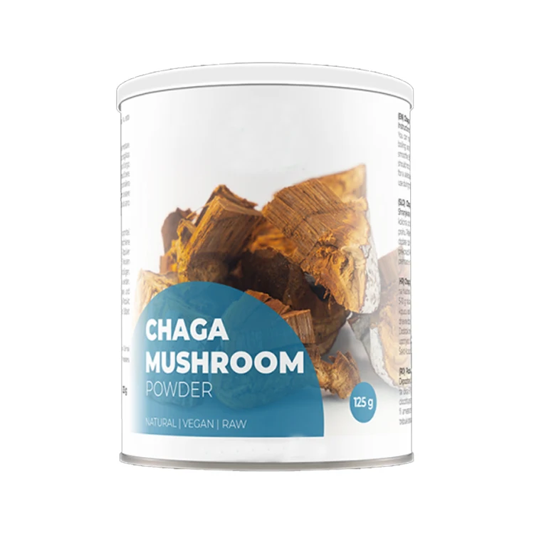 Оптовая цена, высокое качество, Лидер продаж, частная торговая марка, порошок грибов чага, изготовленный в Германии