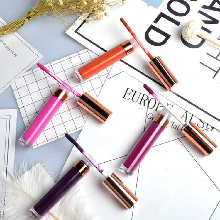 Wholesale matte non-stick lip gloss lip glaze lipstick in various colors