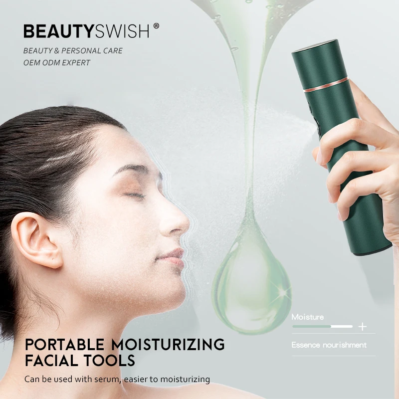 OEM Portable Handheld Facial Oxygen Jet Nano Mister Machine Facial Oxygen Jet Facial Sprayer Essence Spray Device for Home Use