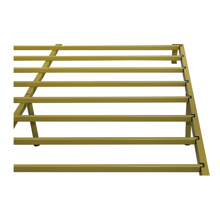 Modern Triple Bunk Bed For Girls Double Decker Metal Beds Factory Supply Custom Size Adults College Steel Bunk Bed