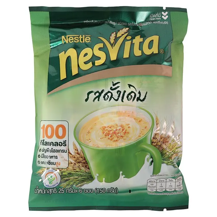 Оптовая продажа мгновенные зерновые напитки Nesvita оригинальные 150 г. Продукт из Таиланда на экспорт