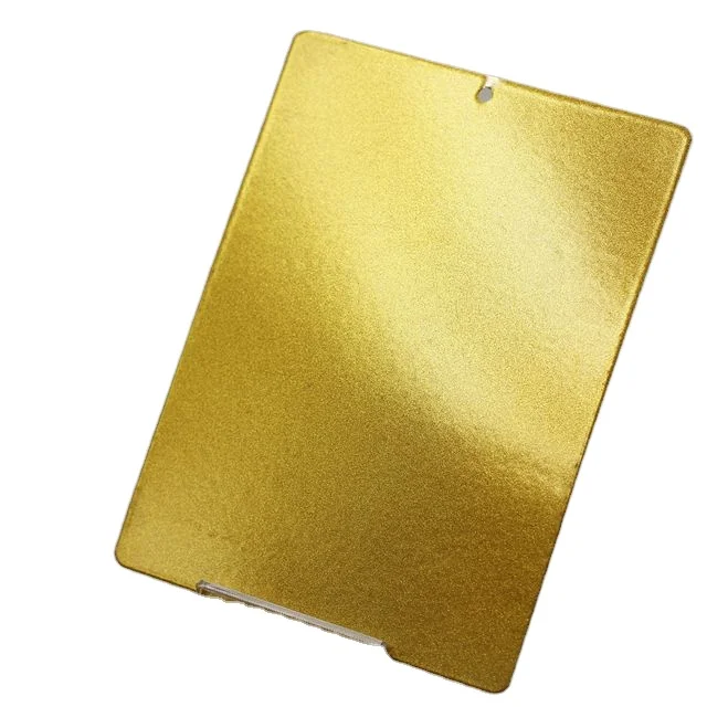 China Uniform Metallic Gold Yellow Powder Coatings Paint Spray Outdoor Polyester powder coating