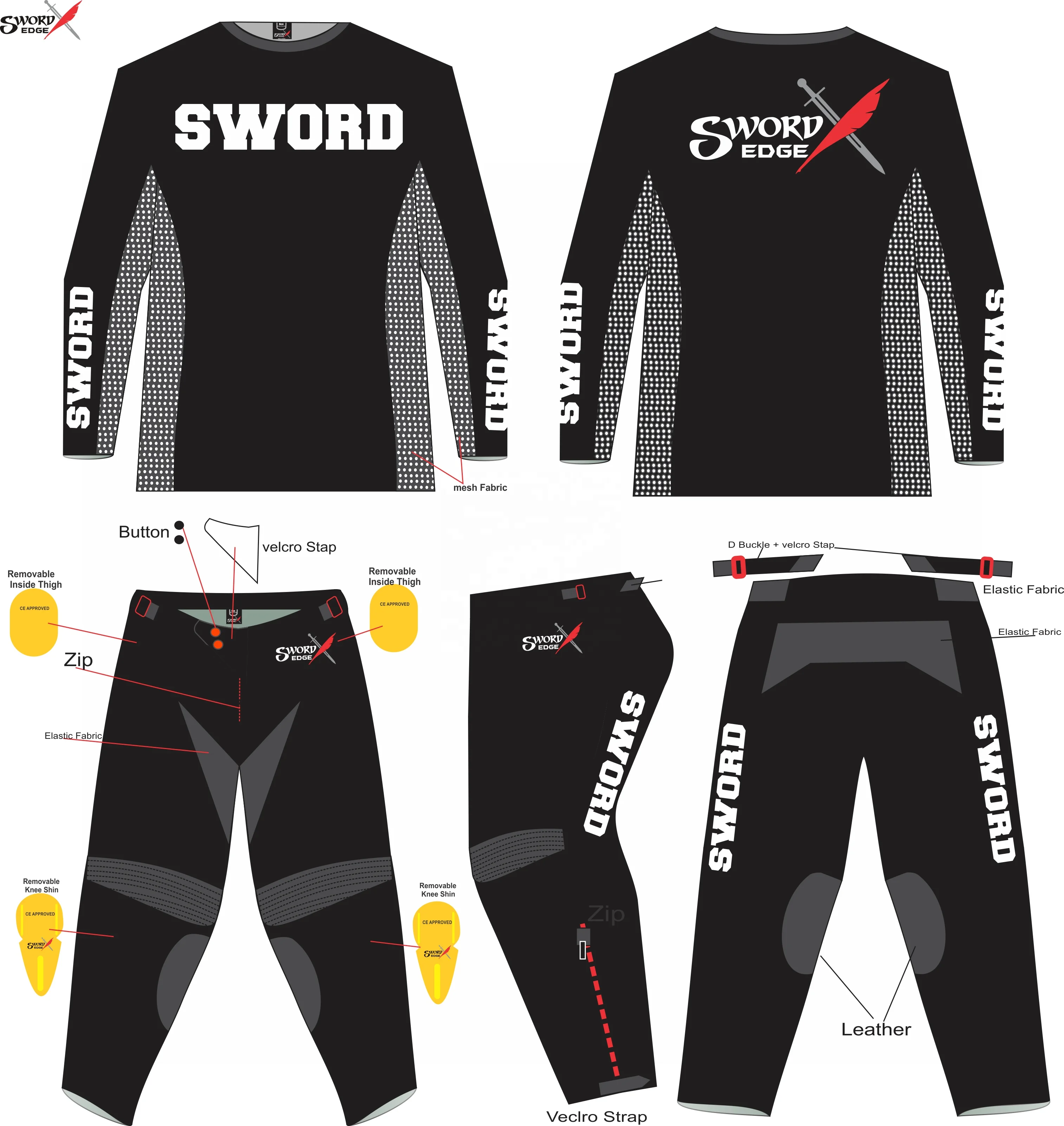 
Sword Edge Industry Motocross Jersey Pant 