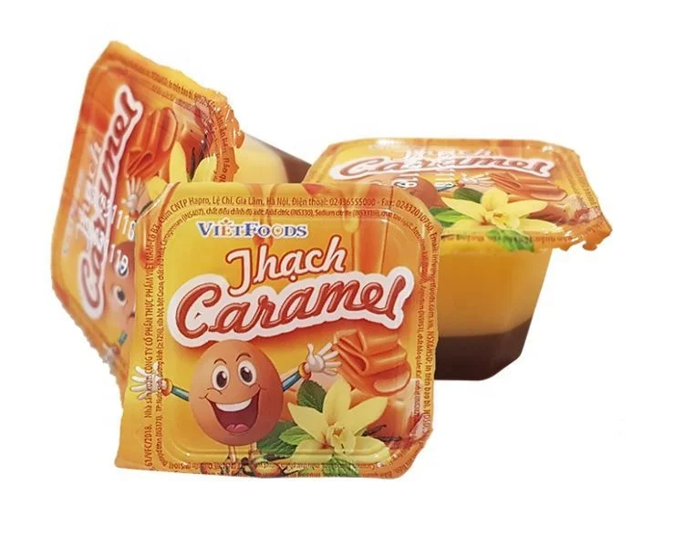 Hot seller from Vietnam Caramel Jelly and Pudding cup 375g bag with low price and high quality