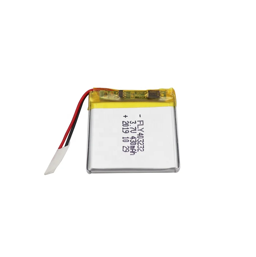 
KC Approved Lipo 403232 3.8V 430mAh small Lithium Battery for GPS/Selfie Stick 