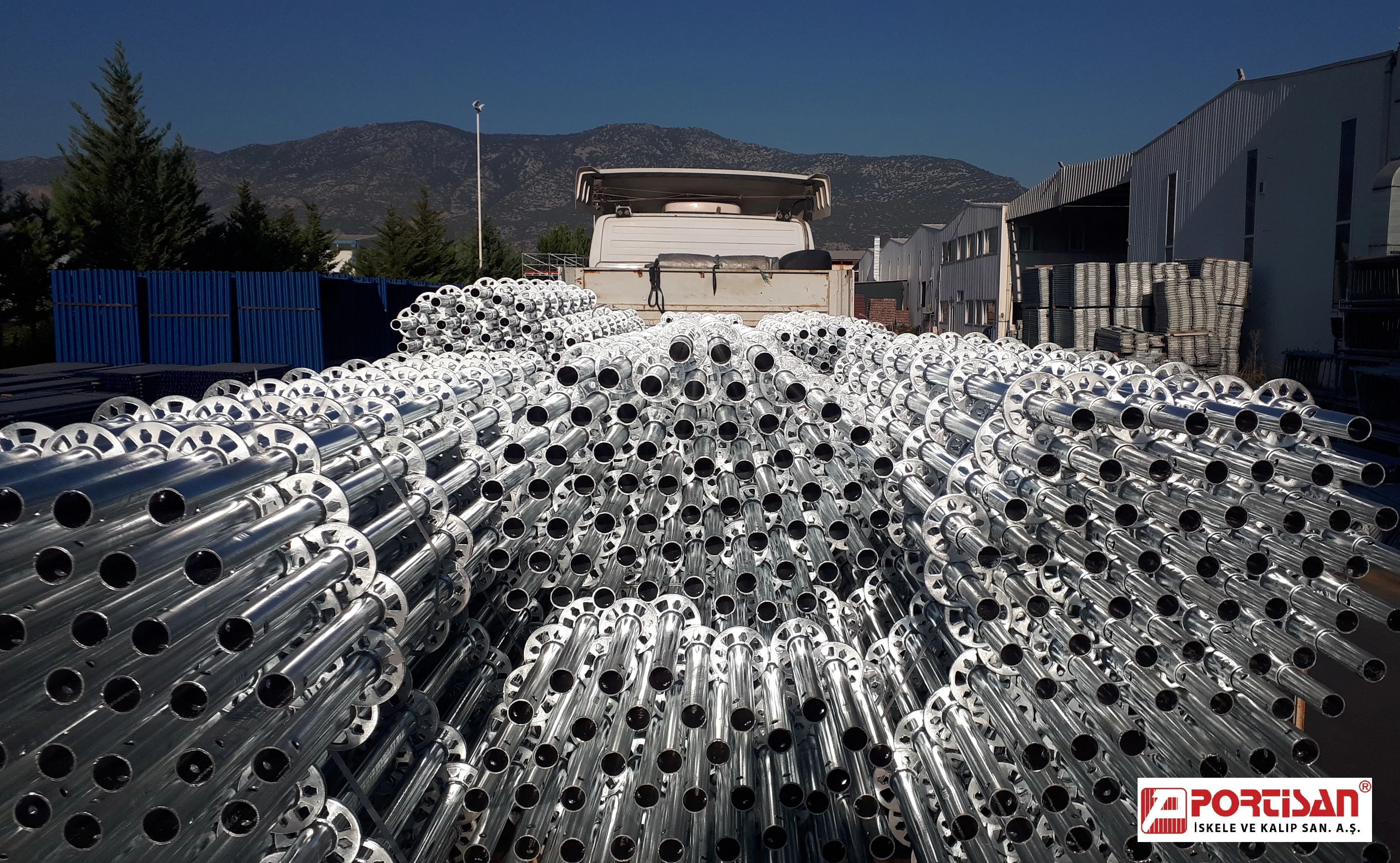 Горячеоцинкованная полная защита кольцевой замок порты Scaff системы строительных лесов (получить