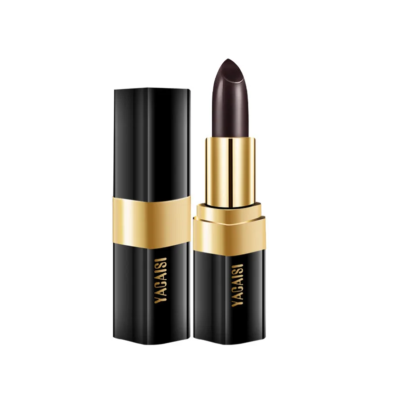 Hot selling Black rose lipstick color-changing makeup long-lasting lipstick moisturizer vegan lipstick without fading wholesale