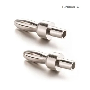 Позолоченная головка фонаря 4 мм штекер банан гнездо PCB монтажный разъем с резьбой с гайкой