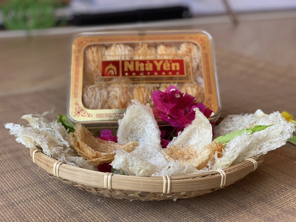 Вьетнамское салангнездо репутация розового птичьего гнезда подарок для здоровья от природы