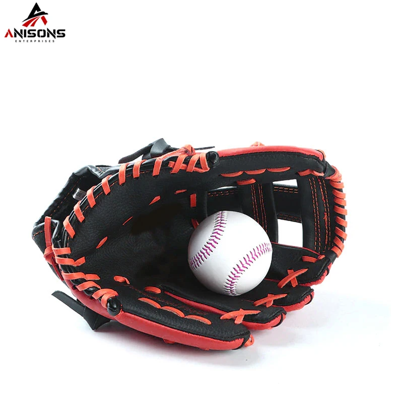  Бейсбольная перчатка с левой ручкой Мужская профессиональная спортивная для тренировок по бейсболу софтболу мальчиков детей мужские перчатки