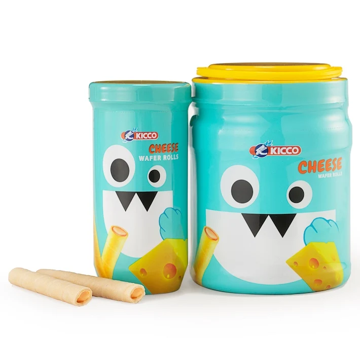  3 вкуса роскошный Южный лучший сладкий свежий хрустящий Kicco вафельный